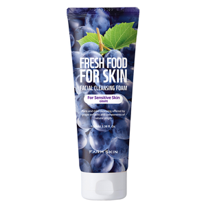 Freshfood for Skin Cleansing Foam (Grape) for Sensitive Skin