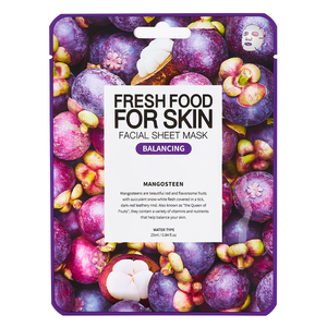 Fresh Food For Skin Facial Sheet Mask (Balancing Mangosteen)