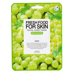 Fresh Food For Skin Facial Sheet Mask (Moisturizing Grape)
