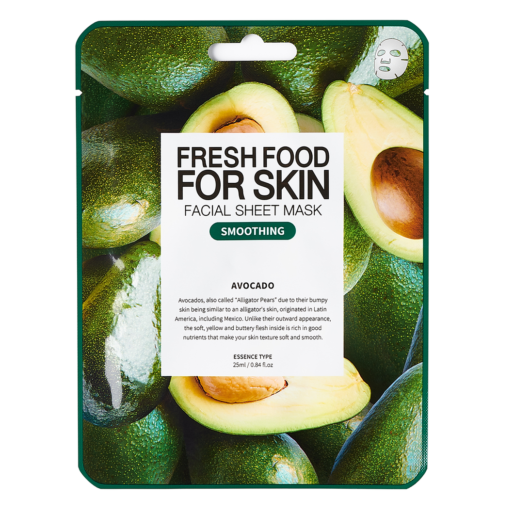 Fresh Food For Skin Facial Sheet Mask (Smoothing Avocado)