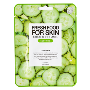 Fresh Food For Skin Facial Sheet Mask (Soothing Cucumber)