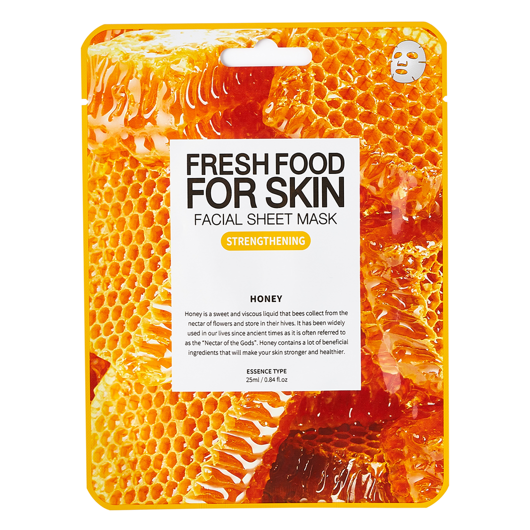 Fresh Food For Skin Facial Sheet Mask (Strengthening Honey)