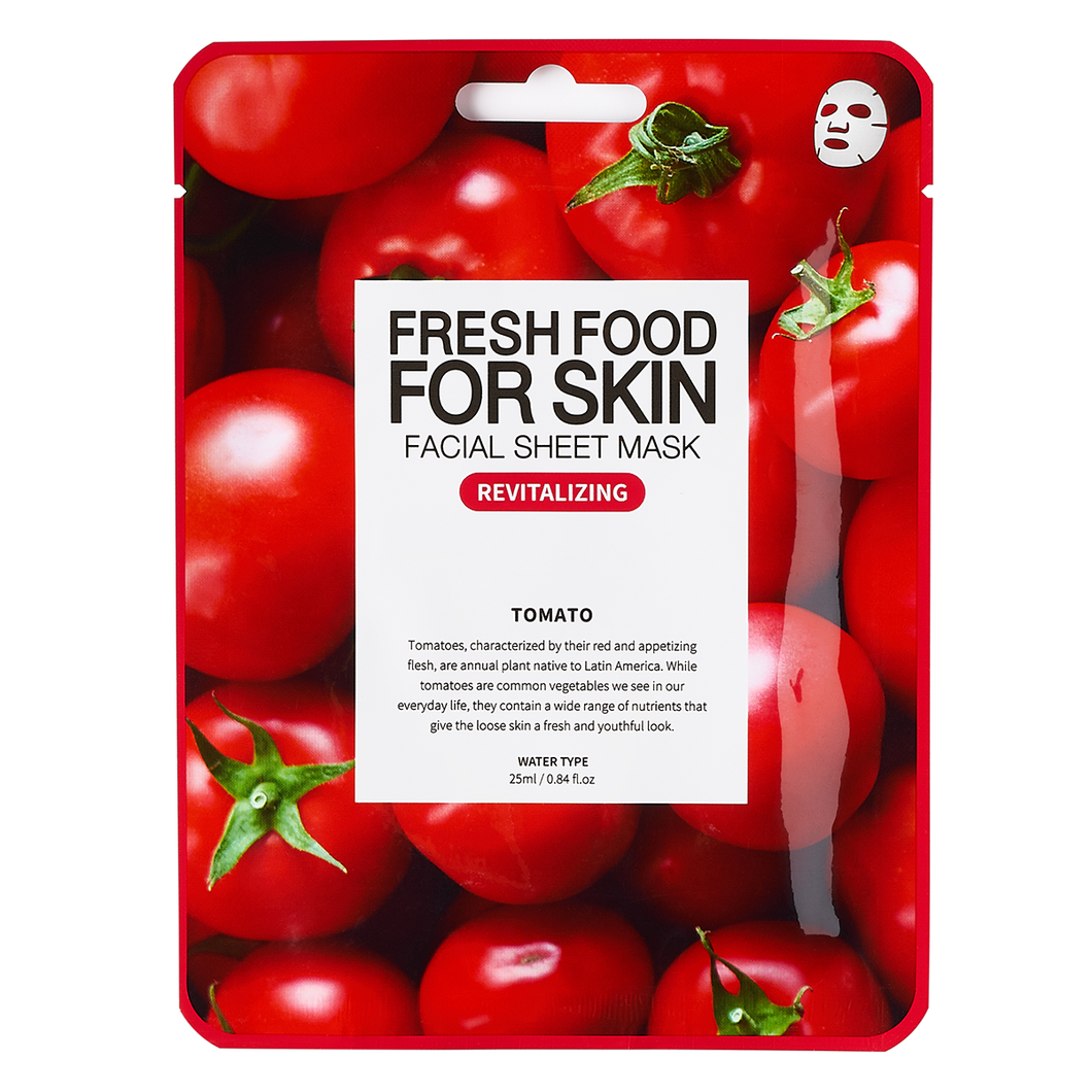 Fresh Food For Skin Facial Sheet Mask (Revitalizing Tomato)