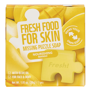 Freshfood For Skin Missing Puzzle Soap (Nourishing Mango)