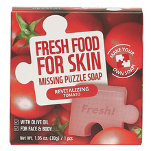 Load image into Gallery viewer, Freshfood For Skin Missing Puzzle Soap (Revitalizing Tomato)
