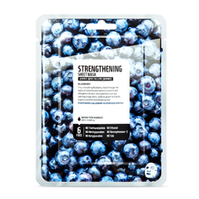 Load image into Gallery viewer, Superfood Salad Facial Sheet Mask (Strengthening Blueberry) Water Type Essence
