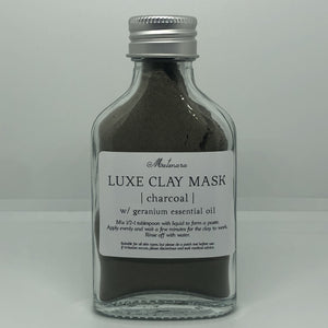 Luxe Clay Mask Charcoal Geranium