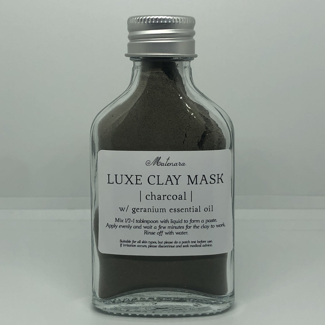Luxe Clay Mask Charcoal Geranium