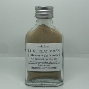 Luxe Clay Mask Hibiscus Goat's Milk