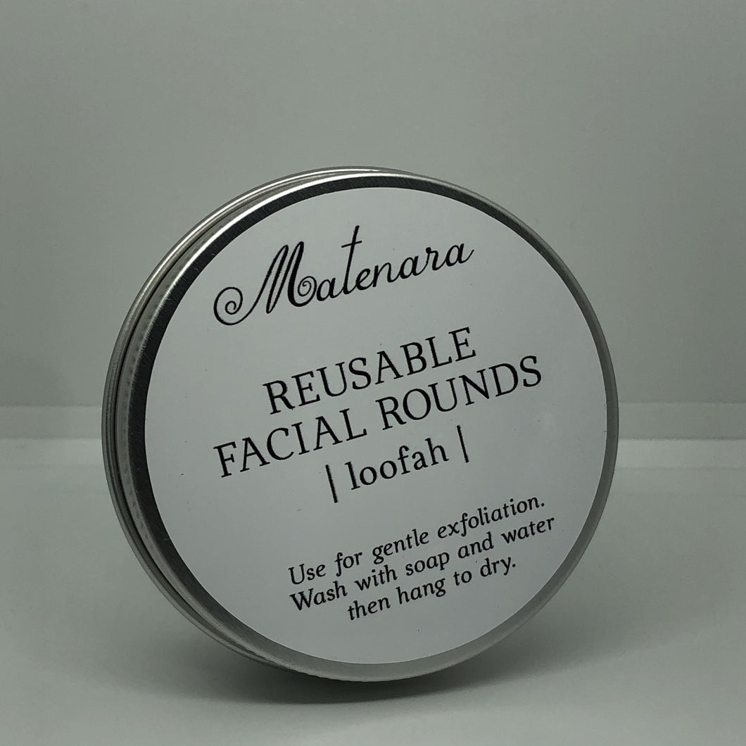 Reusable Facial Rounds Loofah